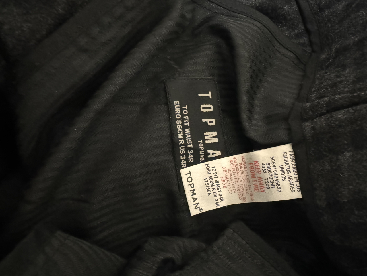 TOPMAN Plaid Wool Elasticated Toruser - photo 3