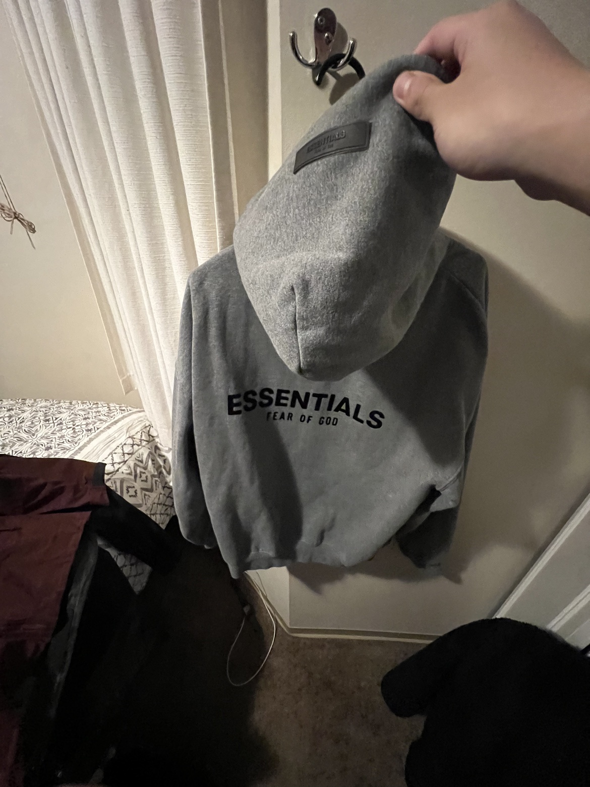 Grey Essentials Hoodie - photo 2