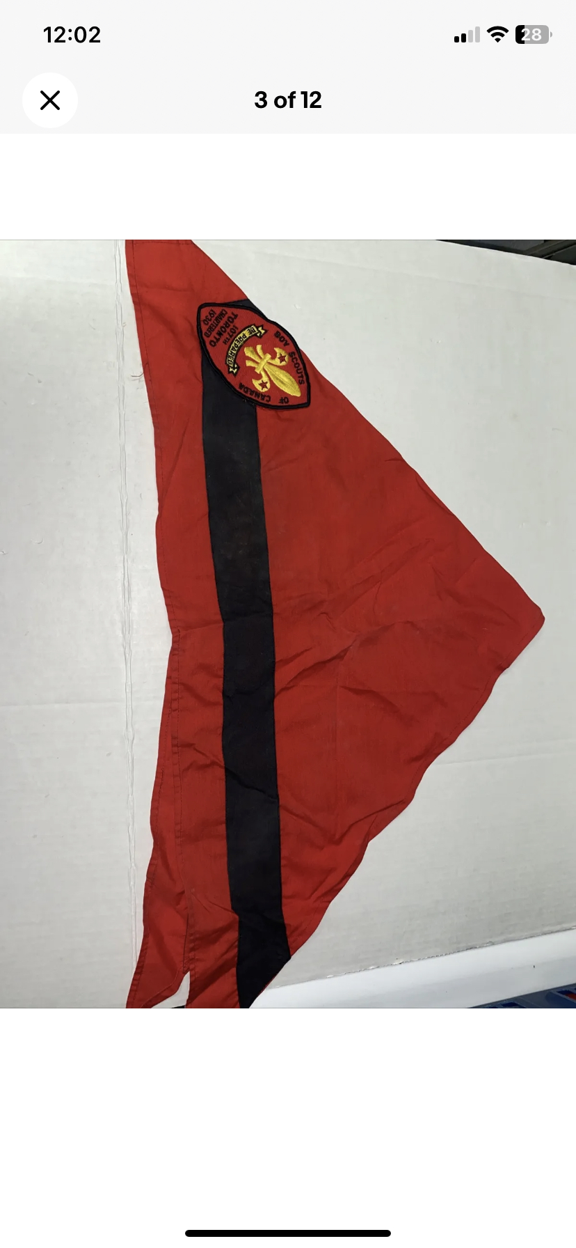 Vintage Boy Scouts Of Canada Uniform Wolf Cub Toronto Lot image indicator(3)