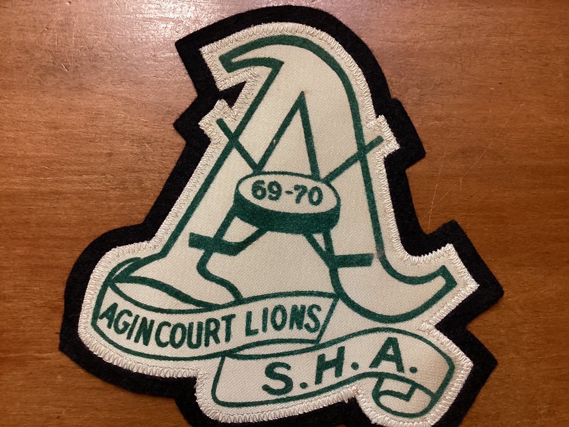 4. 1957-58-59-69 AGINCOURT LIONS HOCKEY crests - photo 2