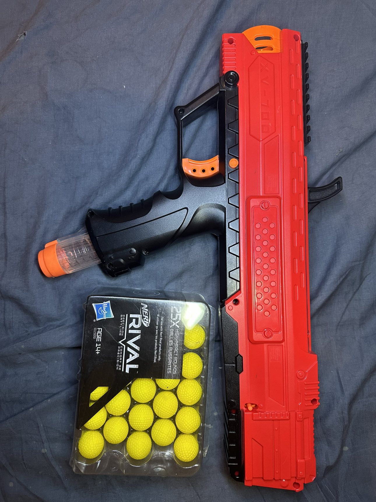 Nerf Rival XV-700 and dart thumbnail
