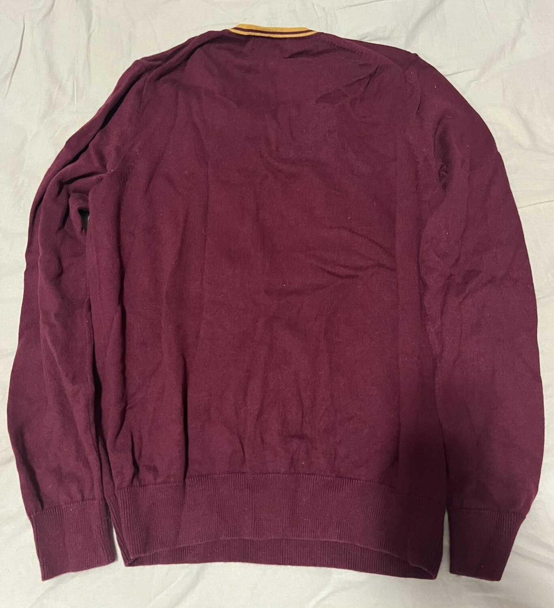Men's Fred Perry Classic V-Neck Knitwear / Sweater - photo 5