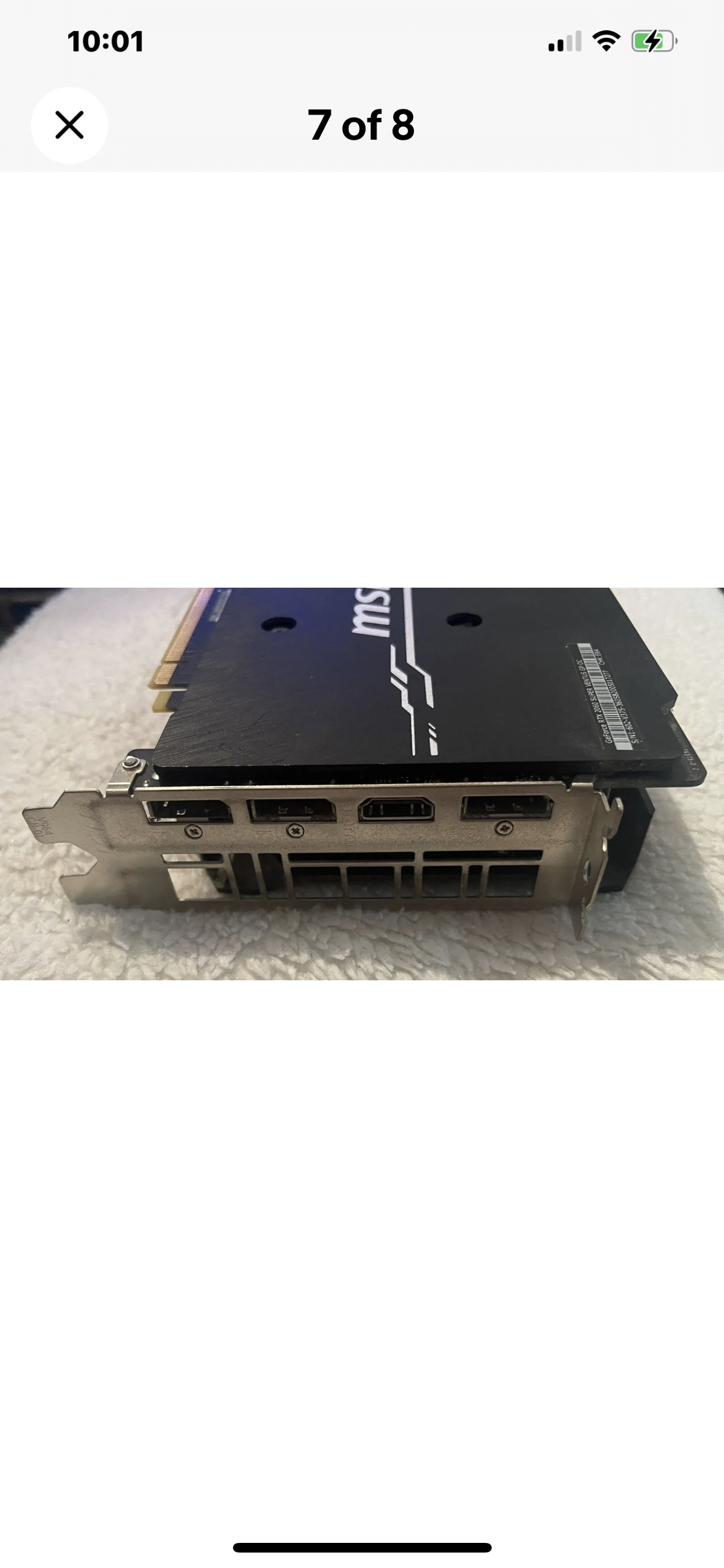 MSI NVIDIA GeForce RTX 2060 SUPER VENTUS 6g Graphics Card - photo 5