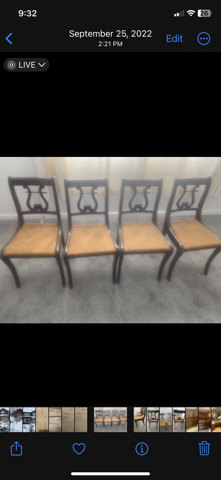 Dinning chairs. Vintage - photo 3