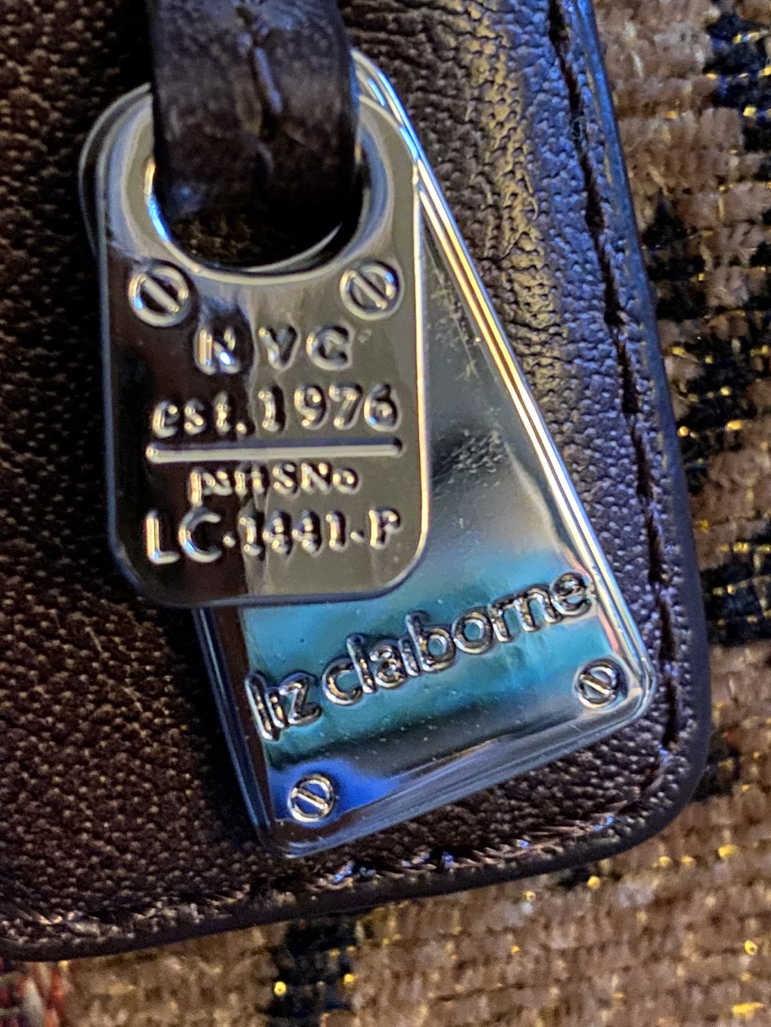 Liz Claiborne Tapestry Handbag image indicator(2)