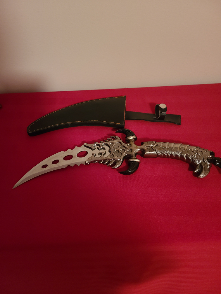 Decorative knife from afghanistan thumbnail