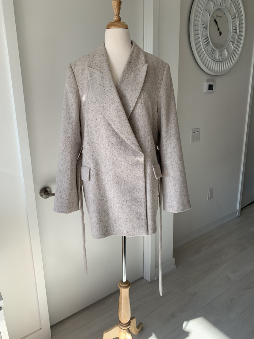 Wool Blend Blazer oversized, Size S thumbnail