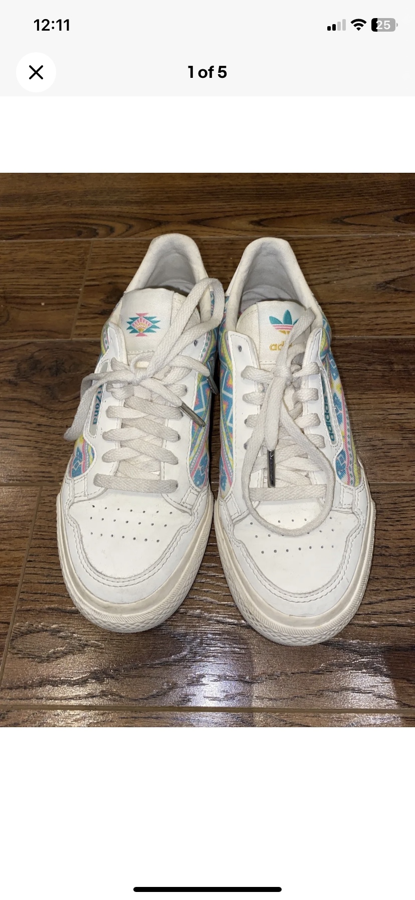 Adidas Continental J Arizona Iced Tea Youth Sz 4 EF9074 thumbnail