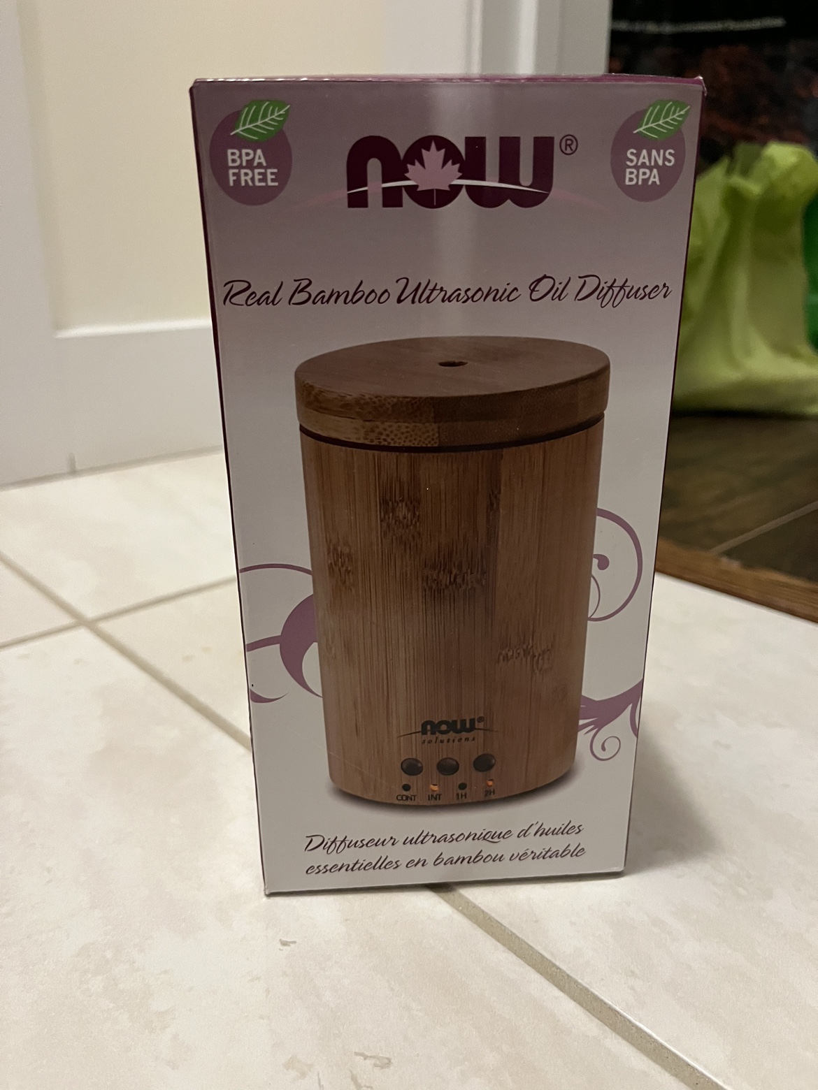 Brand New Bamboo Essential Oil Diffuser - photo 2