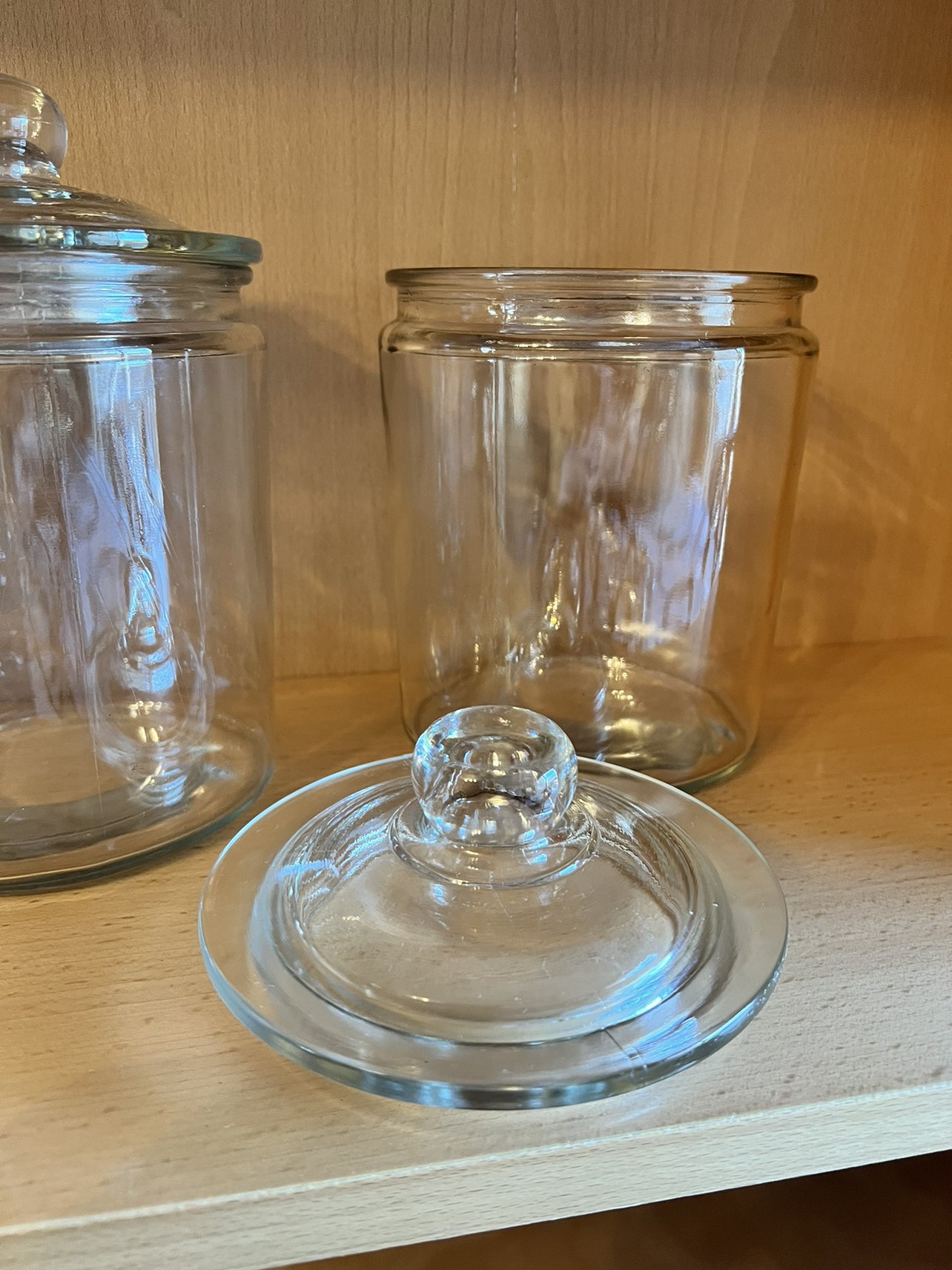 Glass Jar a set of 3 🏒 image indicator(4)