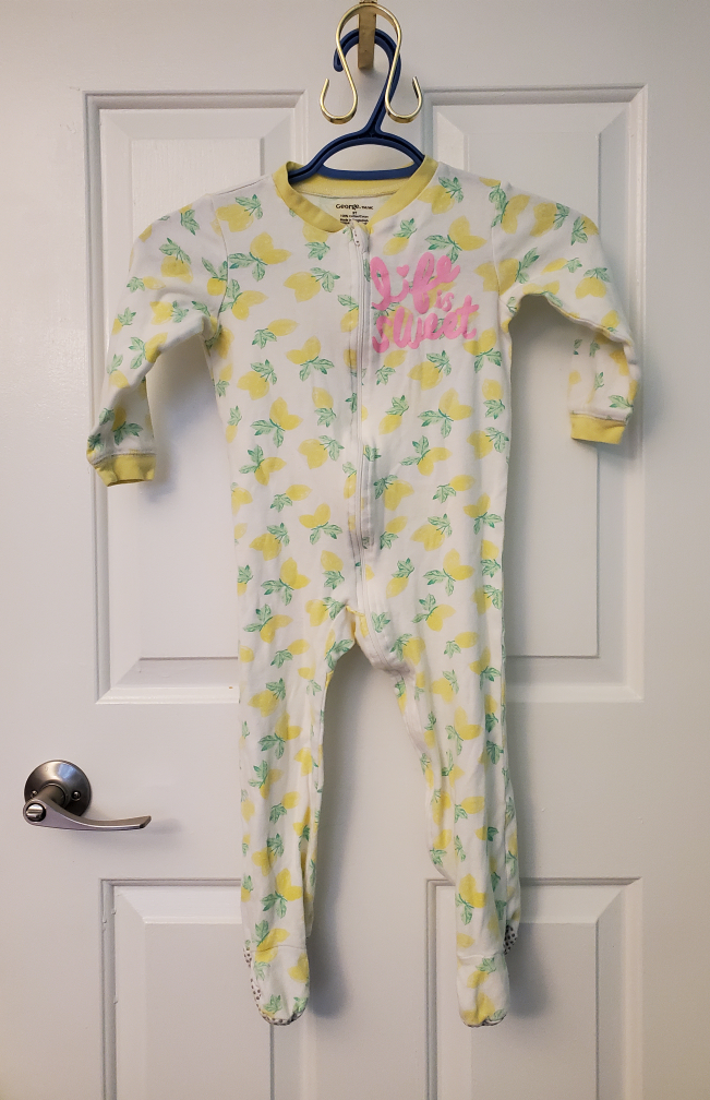 toddler sleepsuits sizes 24M & 3T image indicator(3)