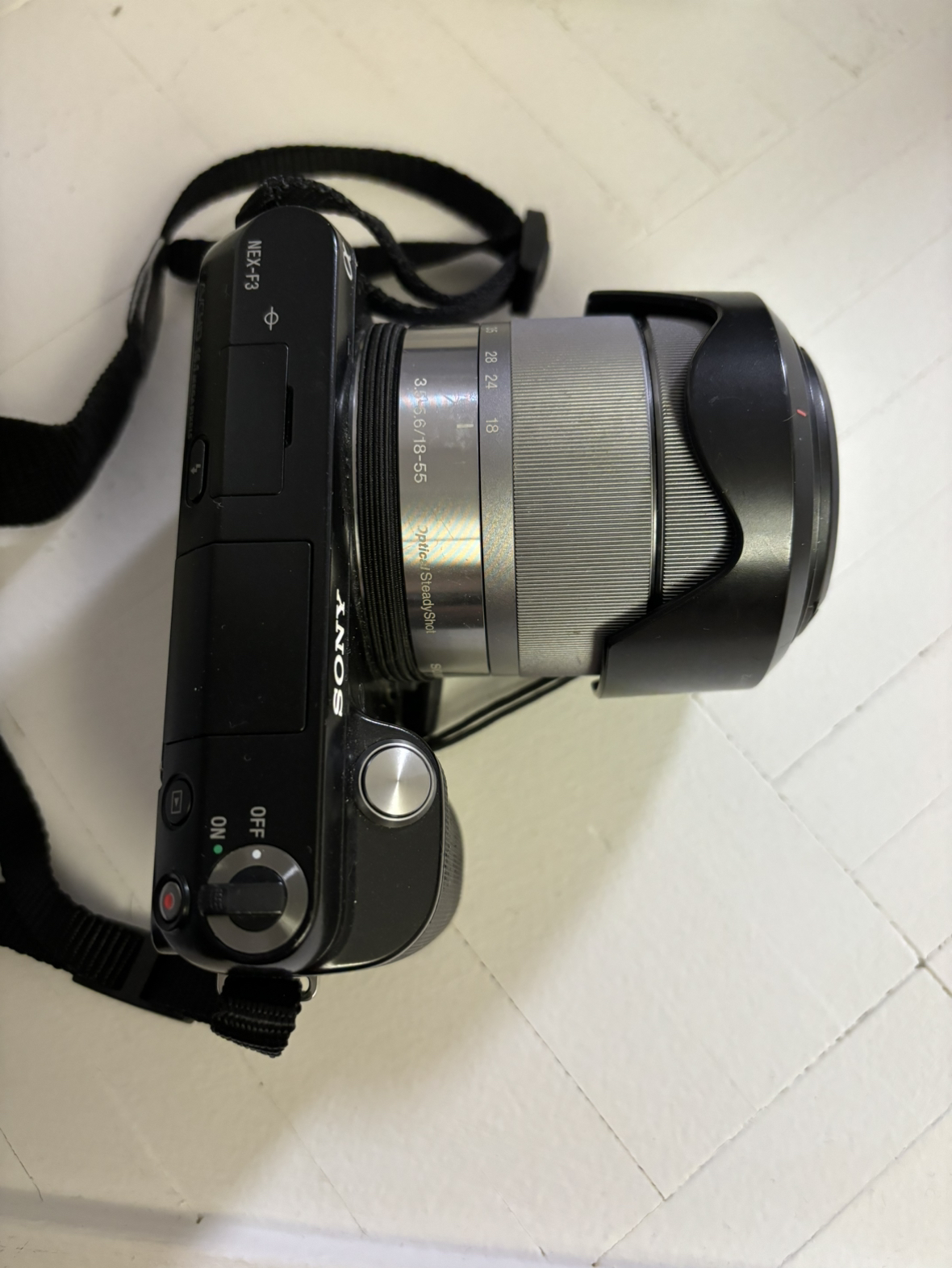 Sony Alpha NEX-F3 Mirrorless Digital Camera 🏒 - photo 3