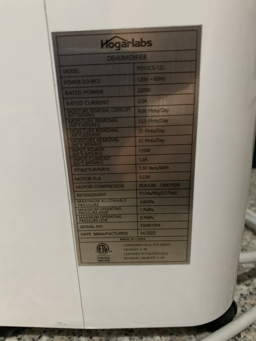 Dehumidifier 2000 Sq Ft - photo 4
