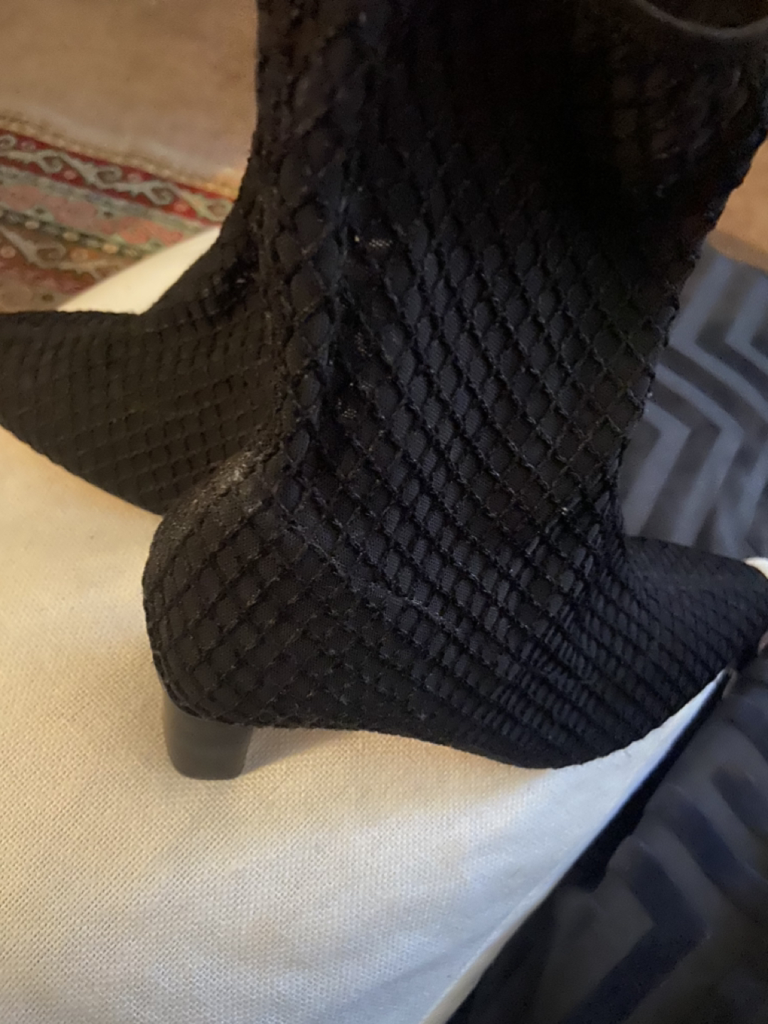 Zara fitted booties, size 8