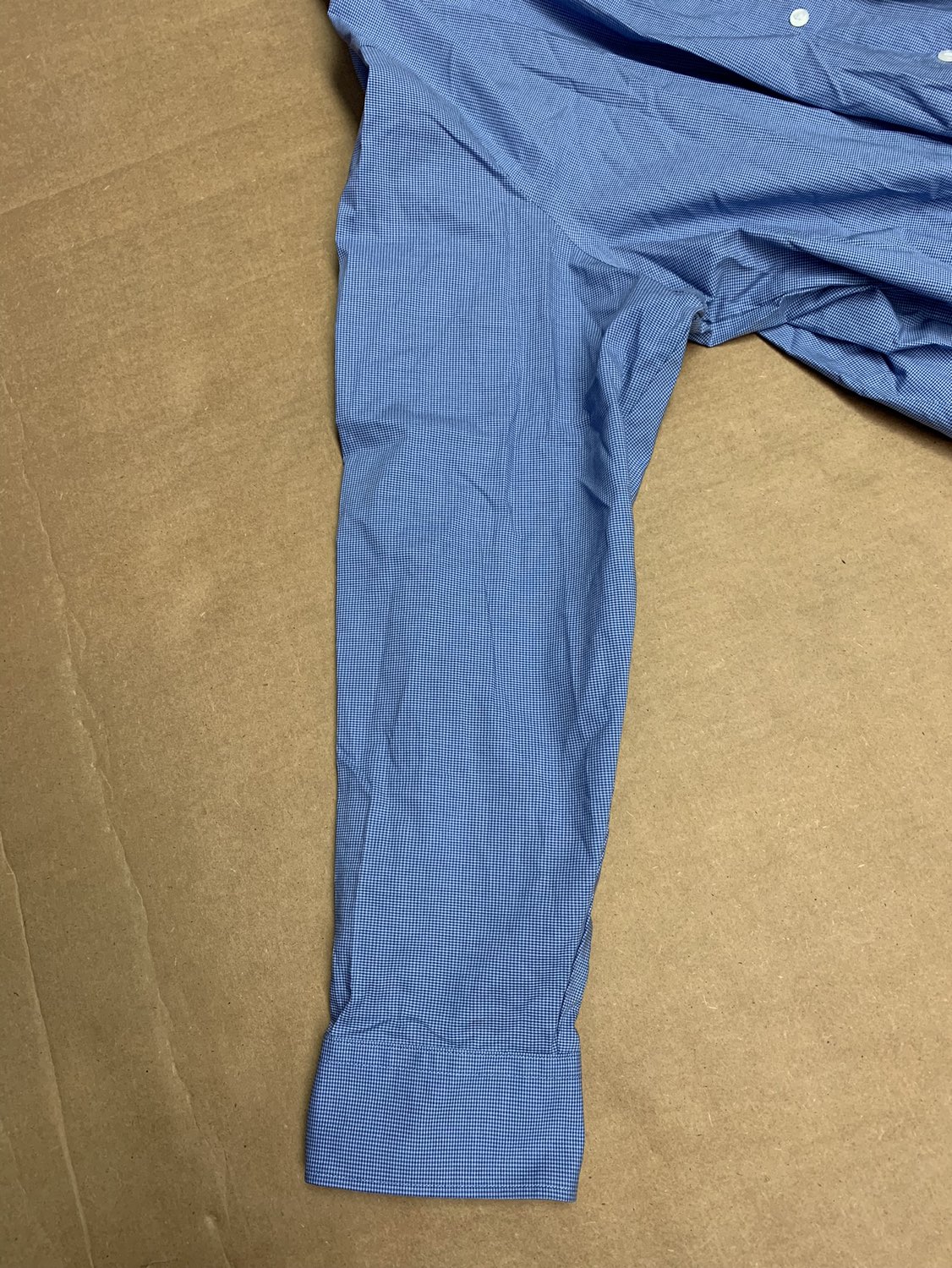Haggar - Mens Premium Comfort Dress Shirt, Size: 34/35, Blue - photo 2
