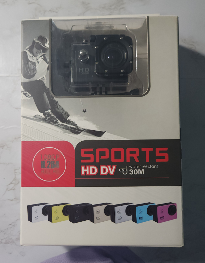 Sports HD Camera + 16 GB Micro SD thumbnail