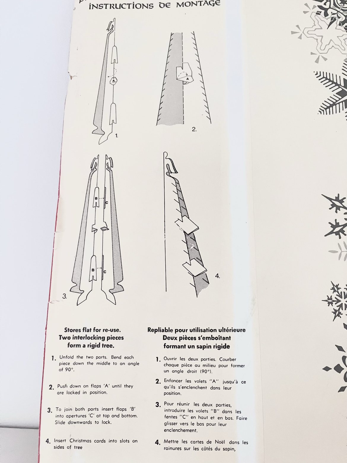 Vintage Christmas card holder image indicator(3)