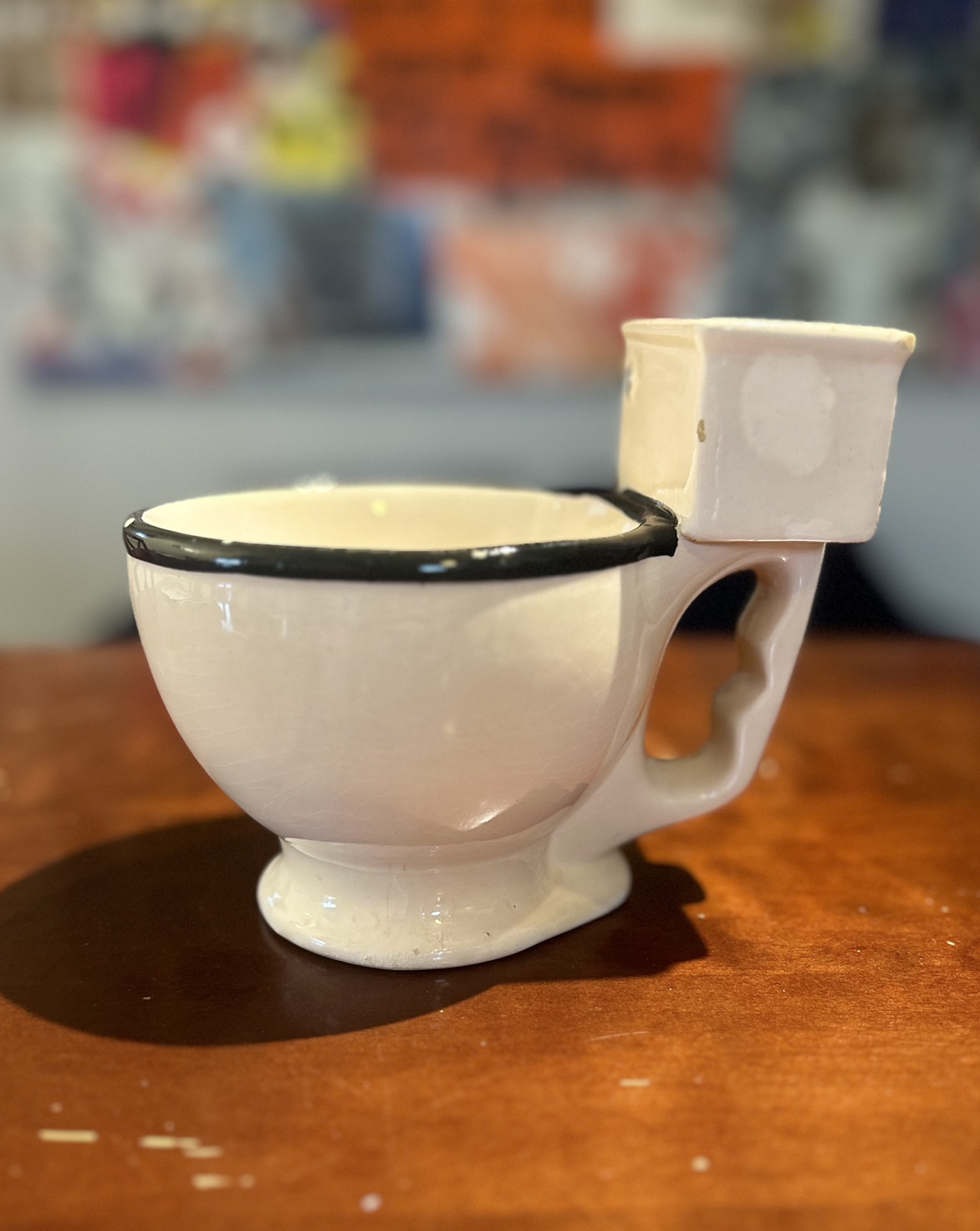 #Freecycle Toilet Shaped Bowl 🚽 image indicator(2)