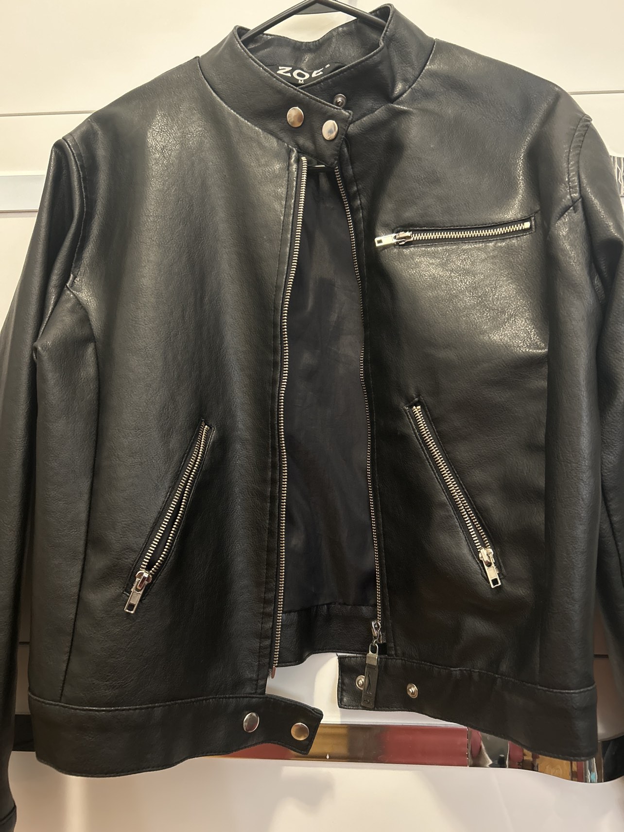 Leather jacket - photo 3