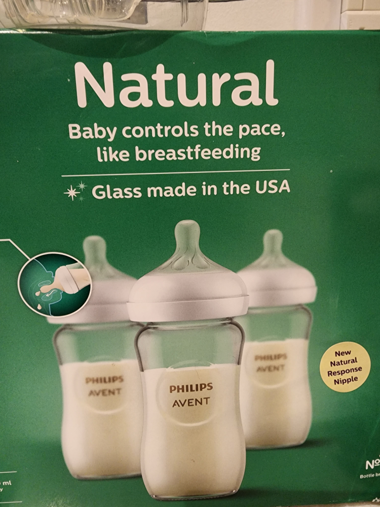 Brand new Philips Avent Glass Natural bottle image indicator(2)