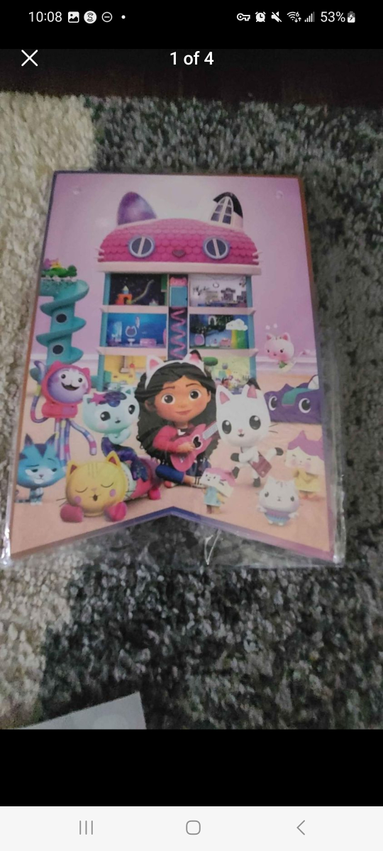 brand new gabby doll house birthday decorations thumbnail
