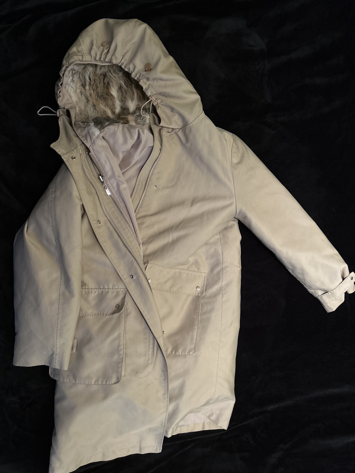 Beige Winter Coat (Anivee f. blue label)