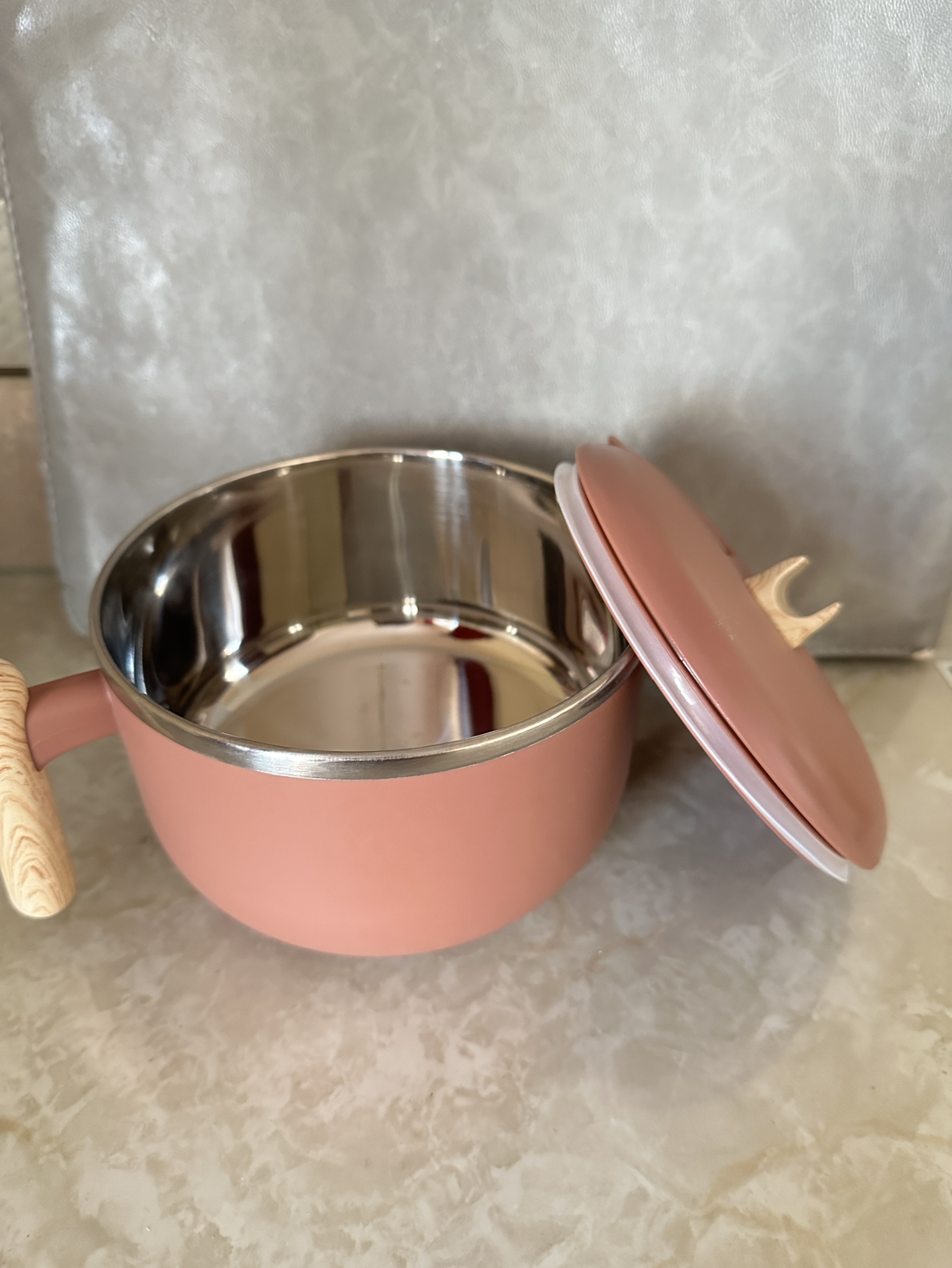 Stainless steel instant noodle bowl - photo 5