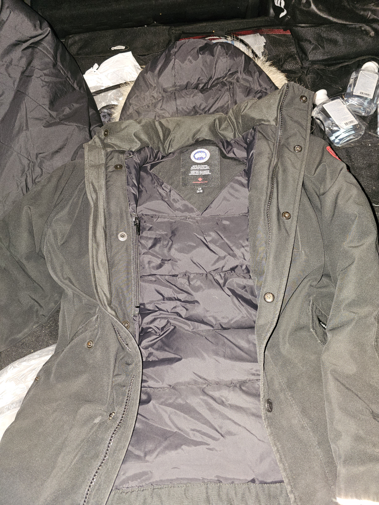 Black Canada Goose Jacket Youth 14-16