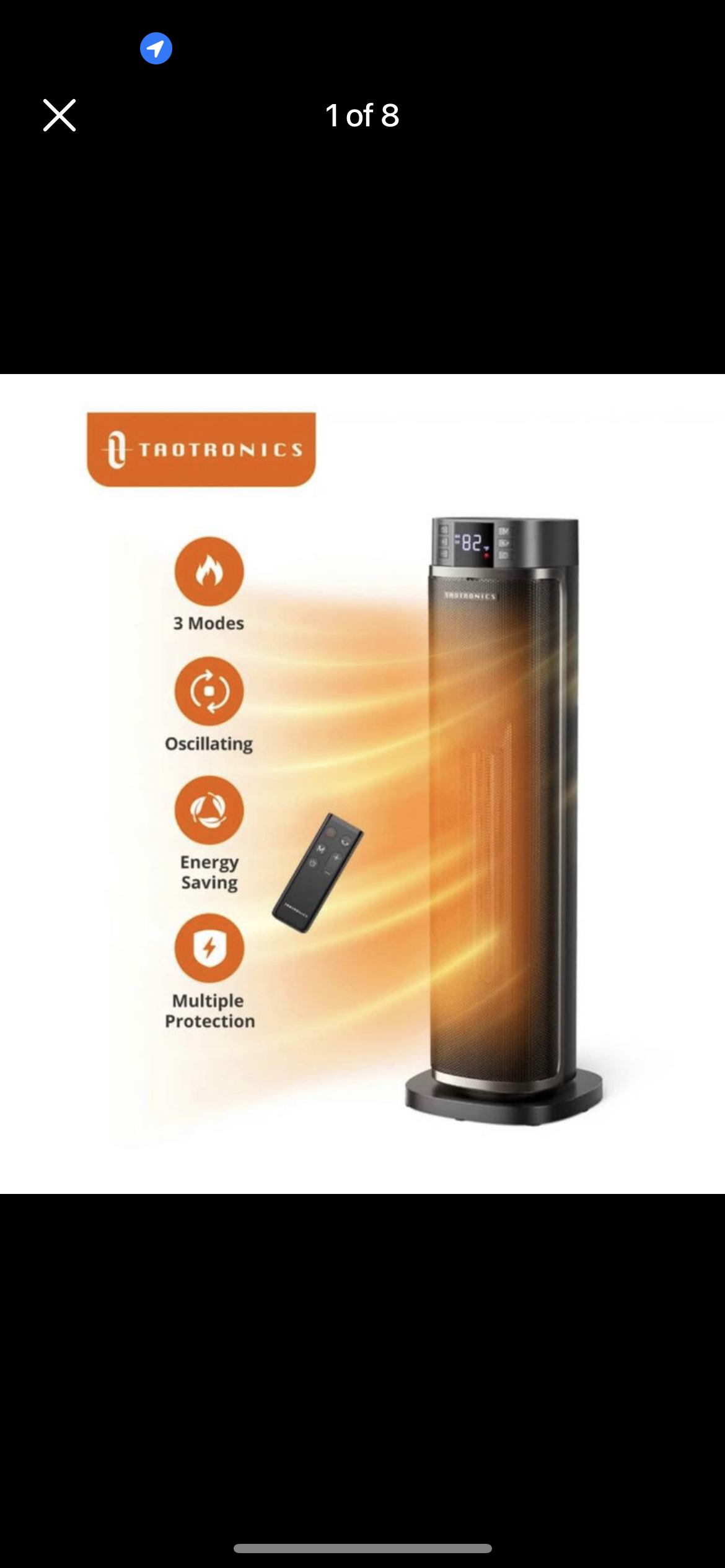 Taotronics 24” Space Heater