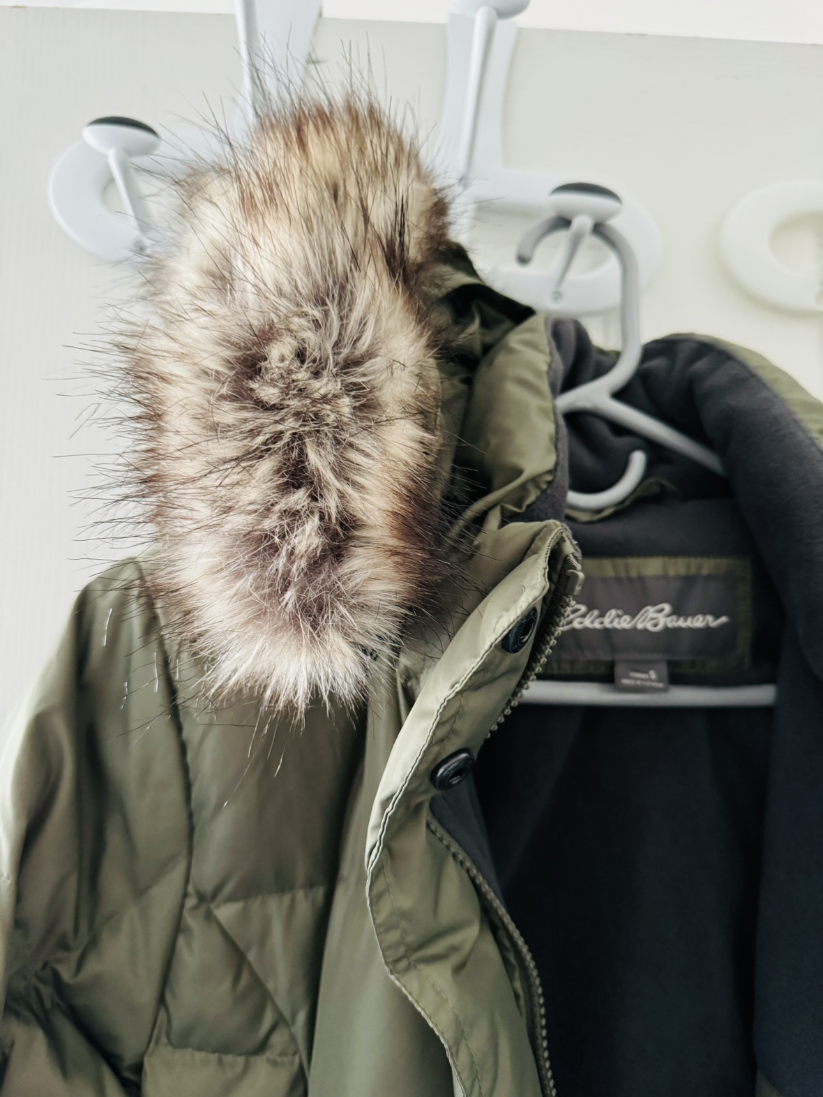 Eddie Bauer down coat thumbnail