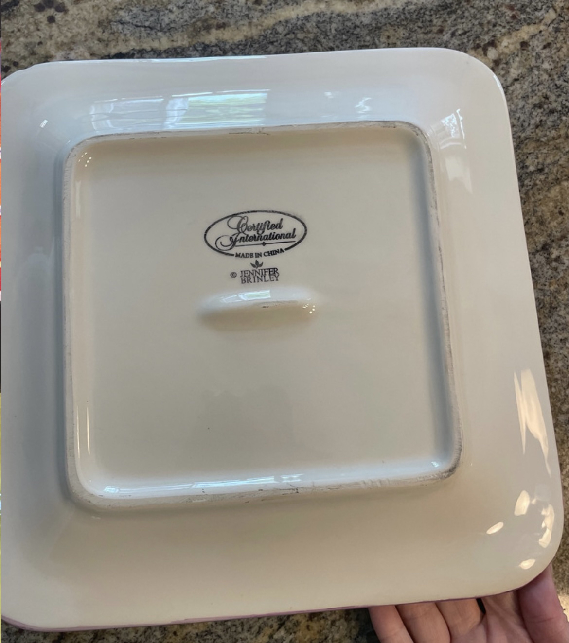 Cosmopolitan 16"  Sq Serving Platter Jennifer brinley - photo 3