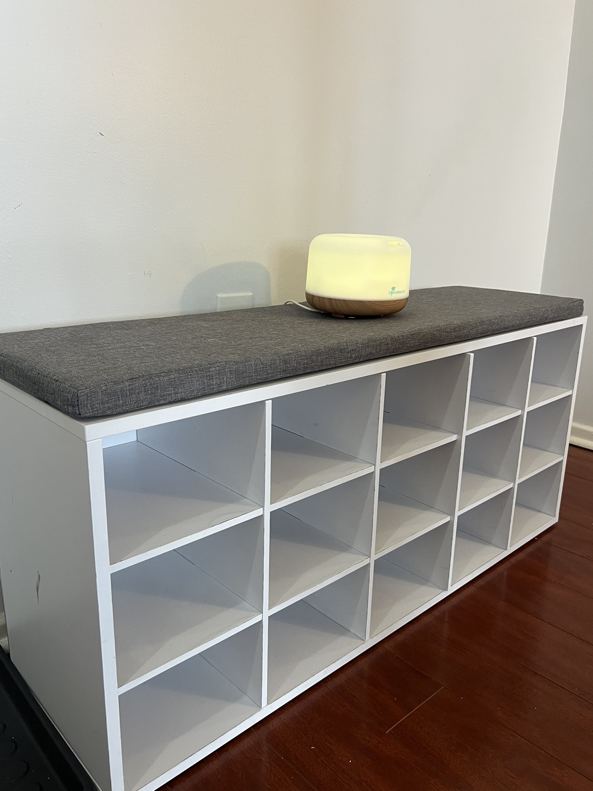 Shoe Stand - 15 pair capacity with Cushioned Bench - photo 3