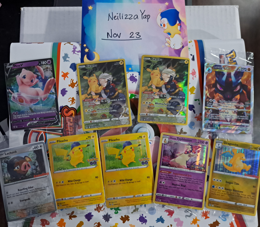 Pokemon cards (Gamestop promo, Lucario, Pikachu, Mew, etc) thumbnail