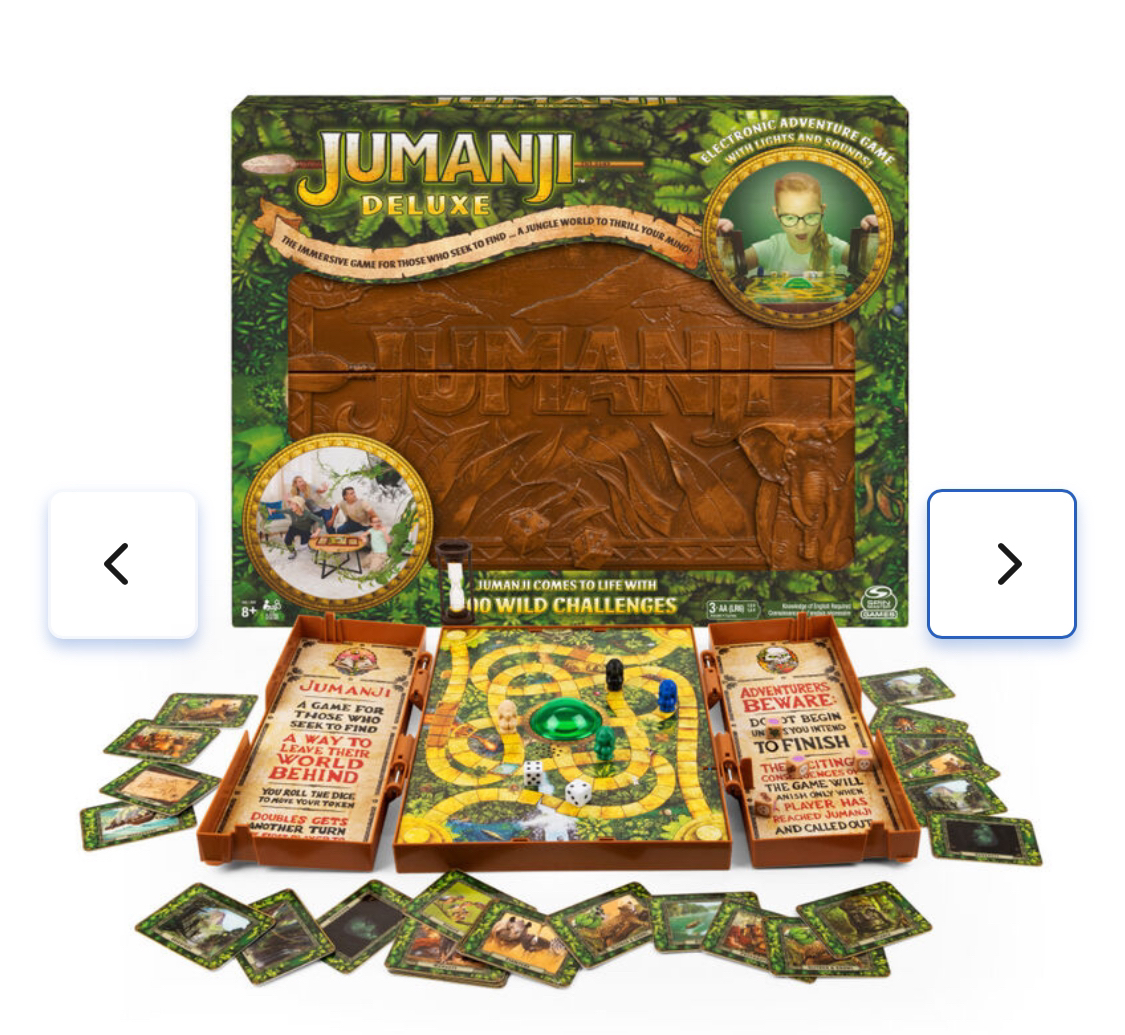 New in box Jumanji Deluxe Immersive game - photo 3
