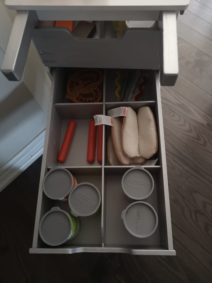 Melissa & Doug snack and food cart set image indicator(3)