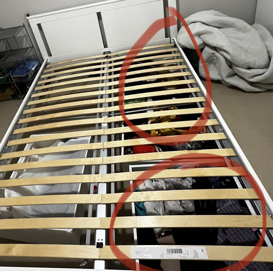 IKEA Queen bed frame - photo 4