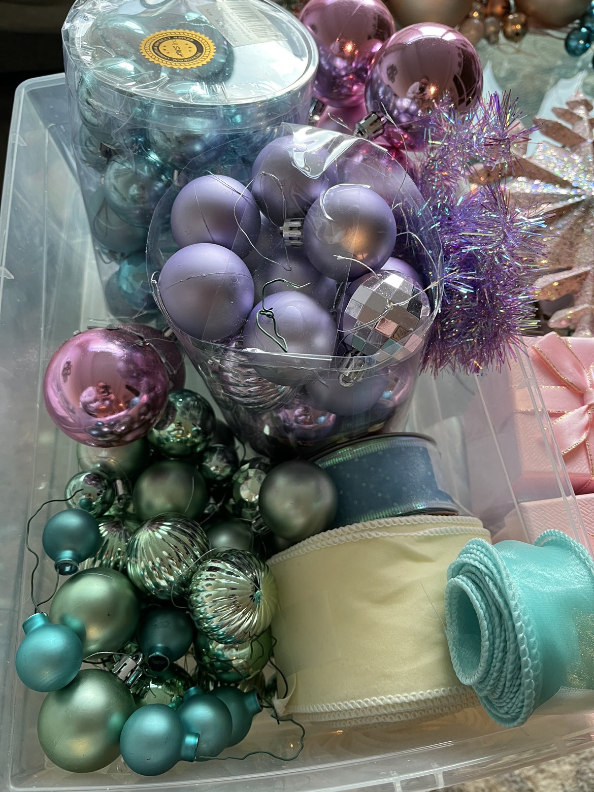 🎄Pastel Theme Christmas Tree Decorations image indicator(5)