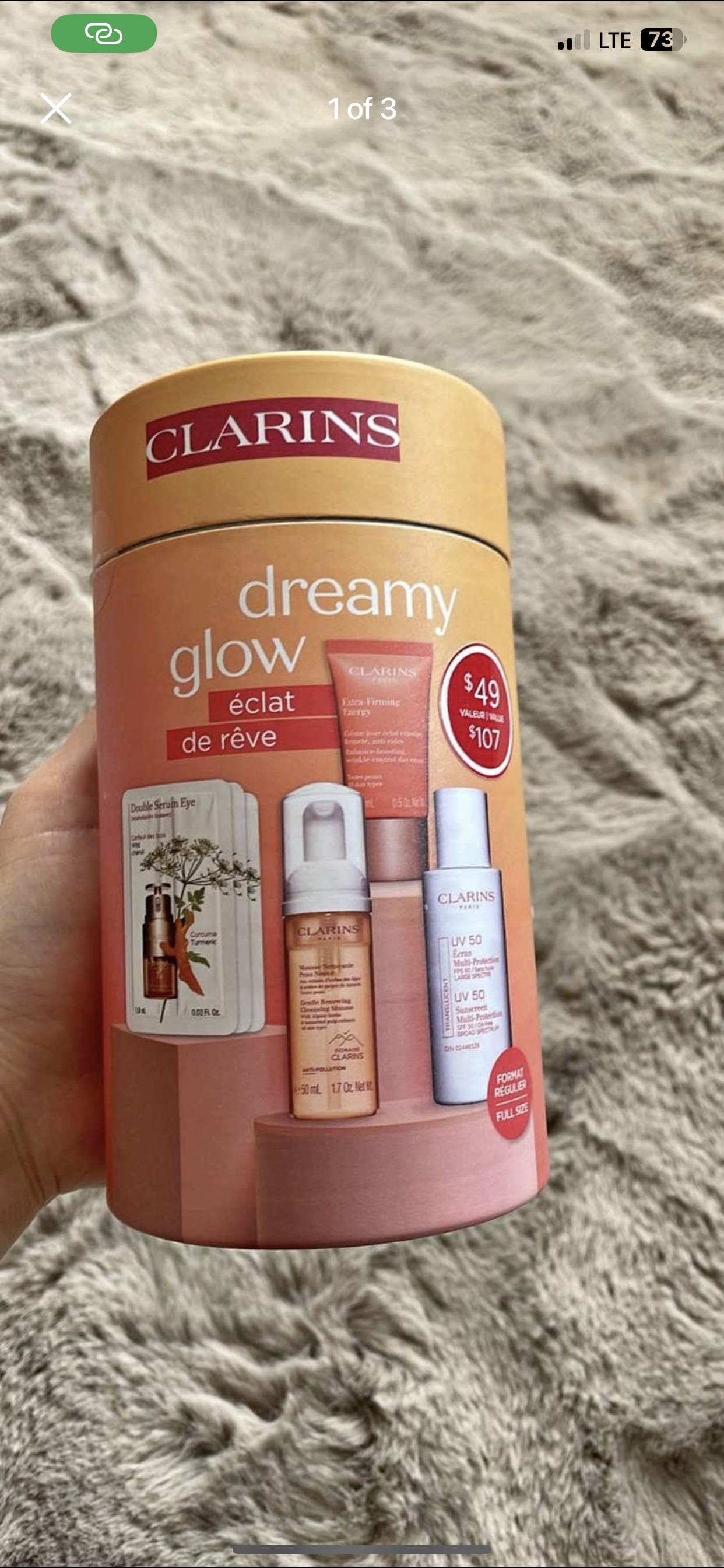 CLARINS , skincare dreamy glow