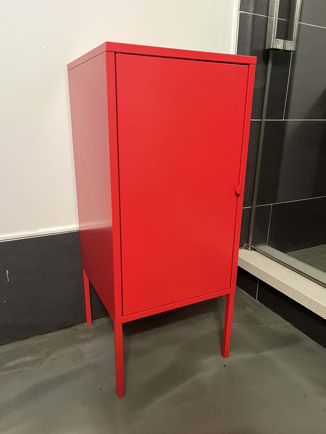 Red Storage Cabinet