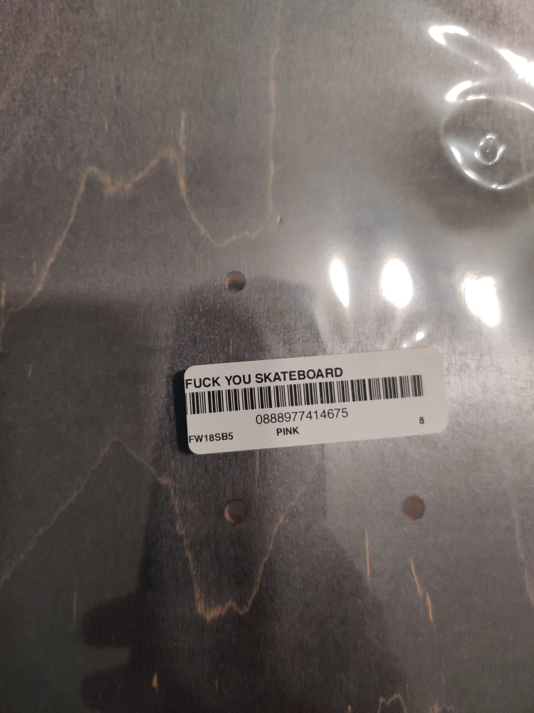Supreme F*** You Skateboard Deck - photo 3