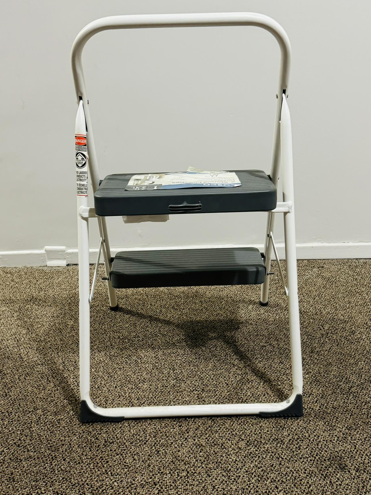 2-Step metal folding step stool - photo 4