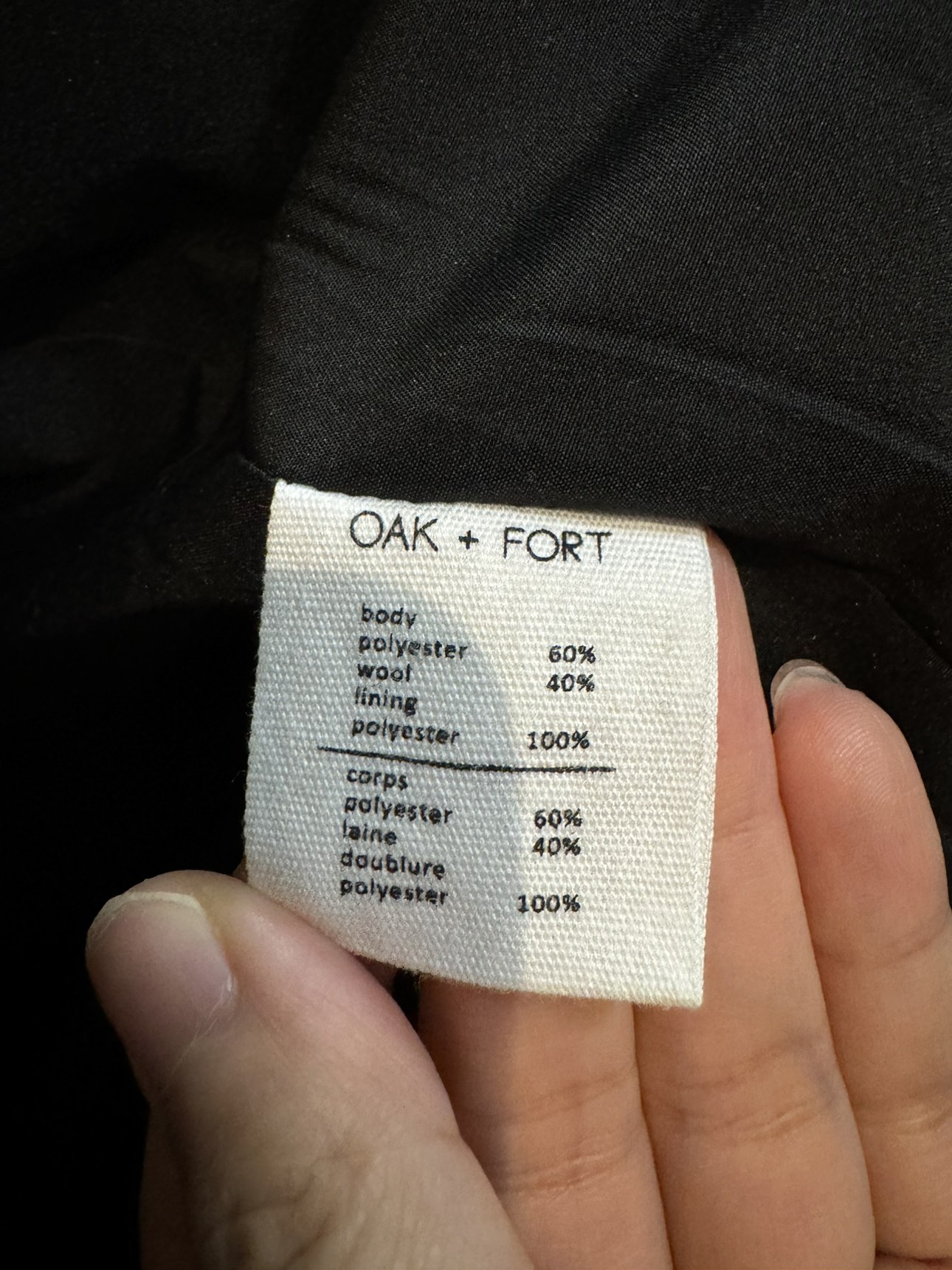 Oak + Fort oversize coat (Brown Plaid) - photo 4