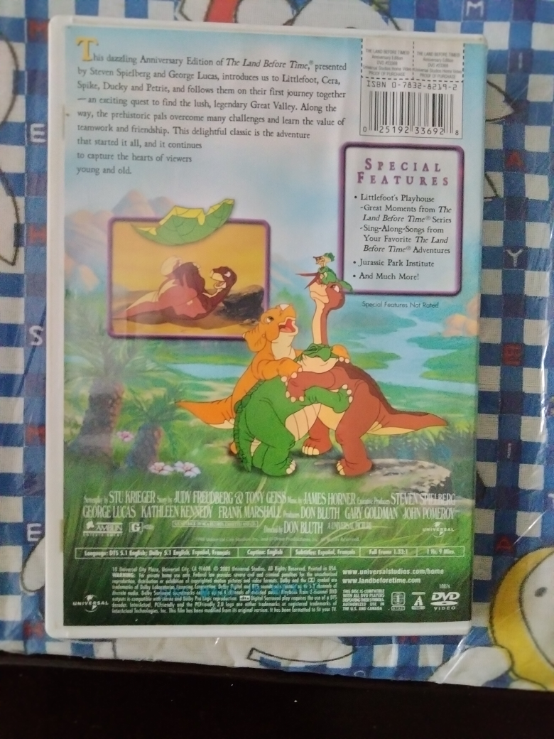 #FREECYCLE:  The Land Before Time DVD - photo 2
