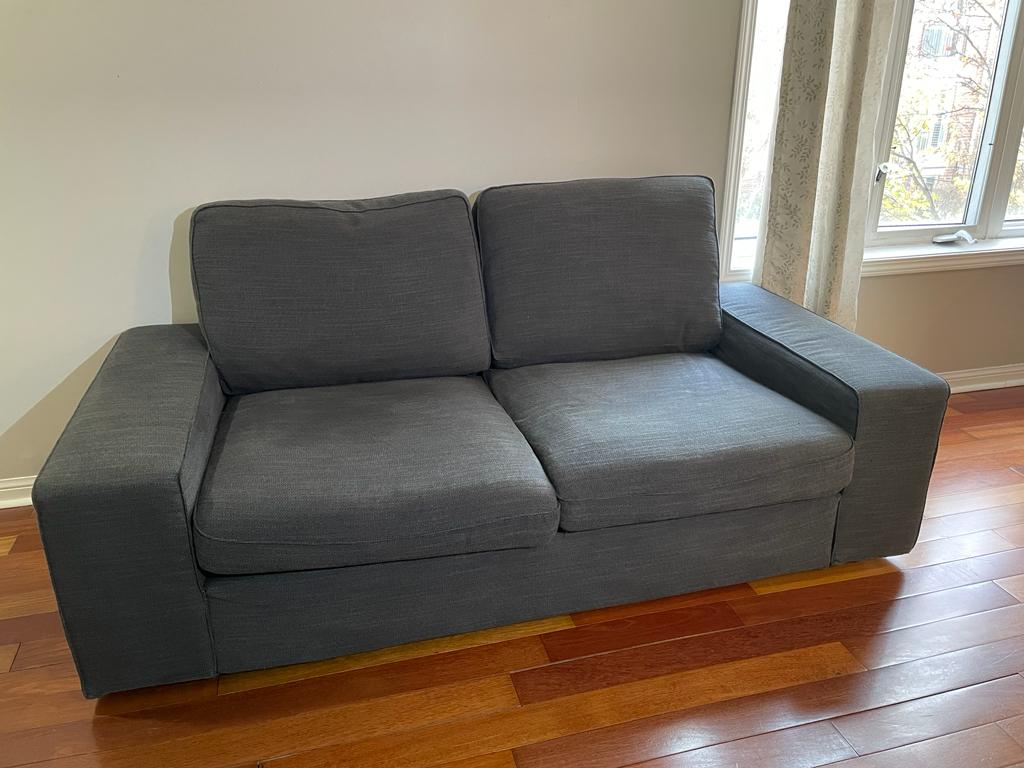 IKEA Loveseat Couch Sofa KIVIK 🏒 thumbnail