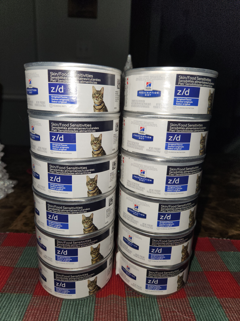 Food/skin sensitivities cat food