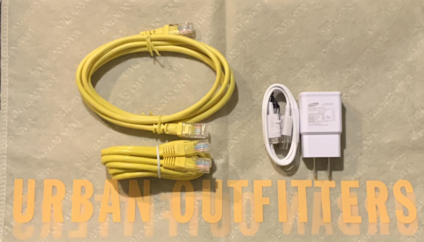 Samsung phone charger, internet cable thumbnail