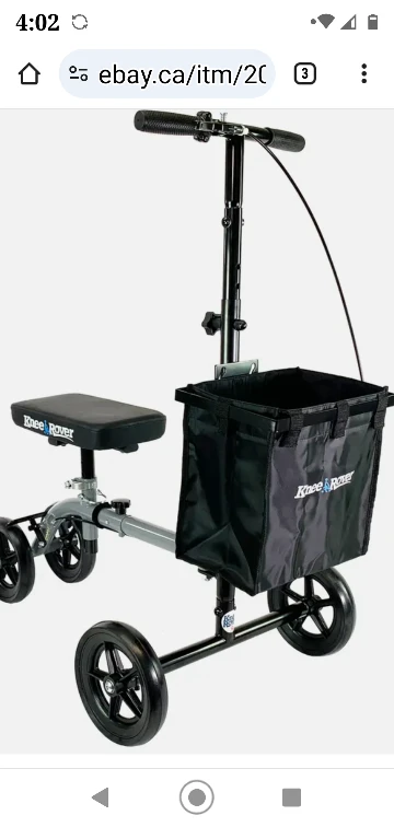 Knee Rover and iwalk hands-free knee crutch $75 both or $50 each thumbnail