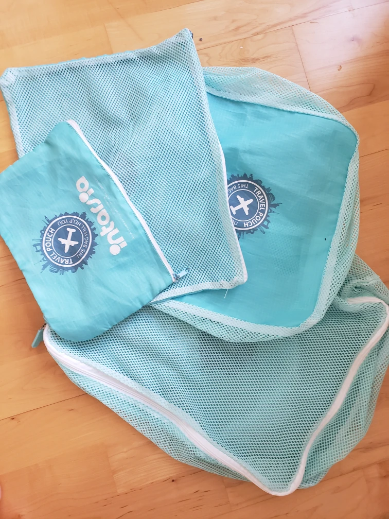 Travel kit - 4 Packing cubes #FREECYCLE