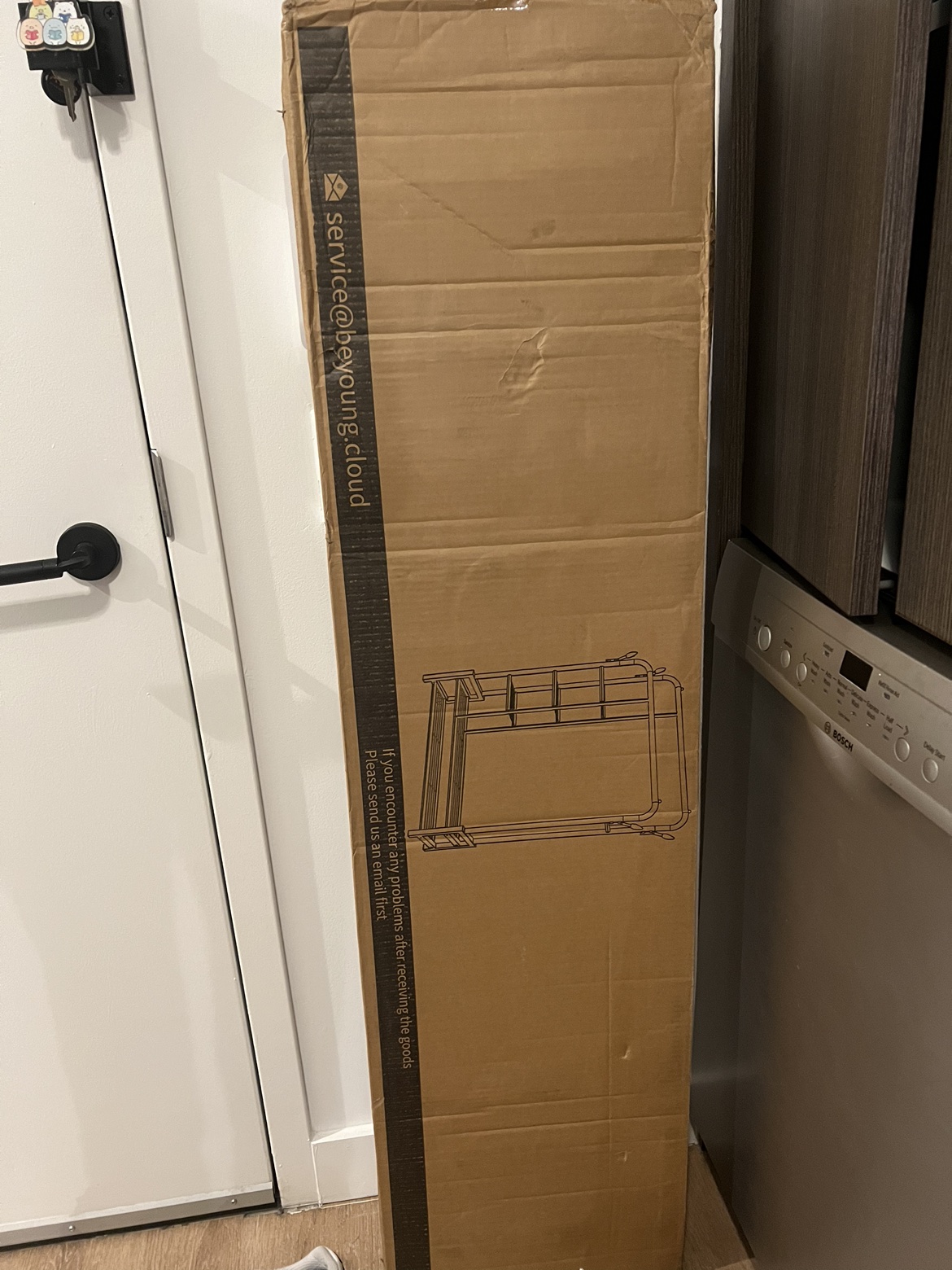 (NEW) Double Rods Portable Garment Rack for Hanging clothes