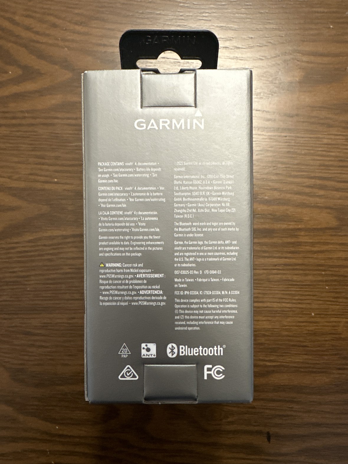 Garmin vivofit 4 Fitness Tracker - Large - Black - photo 2